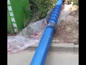 高扬程深井泵北京客户反馈安装图片