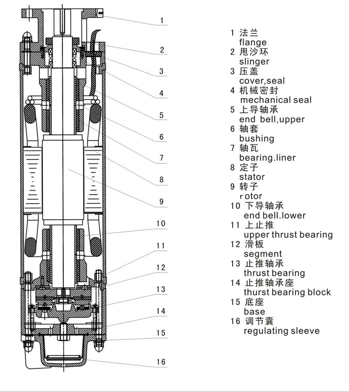 150YQS潜水电机第1张-潜水电机-潜水电泵-高压潜水电机-天津潜成泵业