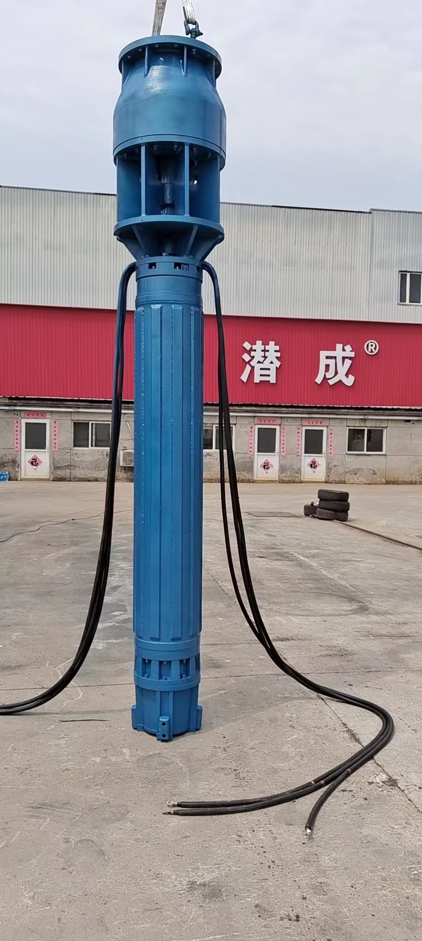 1300方40米发往北京第5张-潜水电机-潜水电泵-高压潜水电机-天津潜成泵业